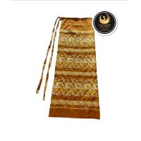 ราคา ผ้าถุงพม่า ลายลุนตยาประยุกต์ งานมาใหม่ ลวดลายงานปักทั้งผืน งานจริงสวยมาก ปักดิ้นทองทั้งผืน (17919170448)