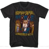 ราคา GILDAN เสื้อยืดแขนสั้น ผ้าฝ้าย พิมพ์ลายกราฟฟิค Twisted Sister Stay Hungry Concert Tour 1985s Glam Rock Bands น่ารัก พลัสไซซ์ XS 4XL 5XL 6XL สําหรับผู้ชาย (19614471065)