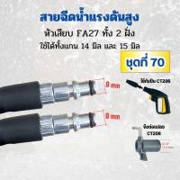 ราคา สายฉีดนํ้าแรงดันสูง Zinsano Hyundai Pumpkin Bosch Polo สายแรงดัน เกรดเอ ล้างรถ ล้างแอร์ (21854263285)