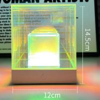 ราคา โคมไฟตั้งโต๊ะหลากสีสันพราวโคมไฟตั้งแคมป์ทรงพีระมิดของตกแต่งห้องนอนตกแต่งอารมณ์โคมไฟสร้างบรรยากาศตั้งโต๊ะสำหรับคนดังทางอินเทอร์เน็ต (21930236843)