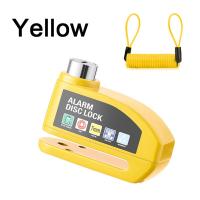 ราคา ล็อคปลุกรถจักรยานยนต์รถมอเตอร์ไซด์สัญญาณกันขโมยล้อดิสก์เบรกความปลอดภัยความปลอดภัยไซเรนล็อคกันน้ำเตือนปลุกล็อคดิสก์ Alarm Lock (21242429956)