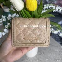 ราคา HOT14 ใหม่ กระเป๋าสตางค์ CNK23 CK6 สําหรับผู้หญิง50701179 กระเป๋าสะพายข้าง แต่งสายโซ่ ลายสก๊อต (20916700350)