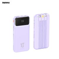 ราคา Remax PowerBankพาวเวอร์แบงค์ 10000mAh พร้อมสายเคเบิลในตัวสามสาย RPP 683 (21786653715)