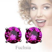 ราคา IMAGIE ต่างหูคริสตัล SWAROVSKI โทนชมพู 3 4 6 8มิล (641714020)