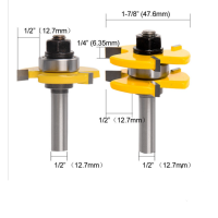 ราคา ดอกเร้าเตอร์ เชาะร่อง ดอกทริมเมอร์ ตัวผู้ เมีย ร่องลึก 1 2 1 4 ดอกเร้าเตอร์ทริมเมอร์ ดอกทริมเมอร์ ดอกสว่านอุตสาหกรรม สำหรับงานไม้ (9745782429)