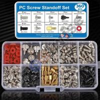 ราคา ชุดน็อต สกรู ซ่อมคอมพิวเตอร์ ปรับแต่งคอม น็อตคอมพิวเตอร์ เมนบอร์ด HDD SDD การ์ดจอ (21725067122)