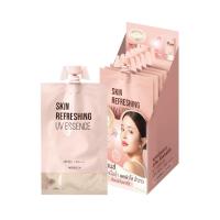 ราคา MERREZCA เมอร์เรซก้า สกิน รีเฟรชชิ่ง ยูวี เอสเซนซ์ SPF50 PA 5 มล MERREZCA SKIN REFRESHING UV ESSENCE SPF50 PA 5 มล 1 กล่อง 6 ซอง (21674638283)