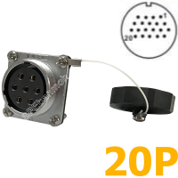 ราคา WS28 ZZF 20 ปลั๊กเหล็ก Metal Connector Aviation Plug Weipu Connector WS28 ปลั๊กเหล็ก 28มิล 28mm Metal Connector ปลั๊กเหล็ก Male Female Connectors Socket Aviation Plug คอนเนคเตอร์เหล็ก คอนเนคเตอร์ตัวผู