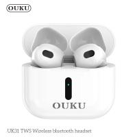 ราคา ใหม่ล่าสุด OUKU UK31 หูฟังบลูทูธไร้สาย TWS wireless bluetooth headset หูฟังไร้สาย บลูทูธ V 5 0 น้ำหนักเบา พร้อมส่ง (21968498991)