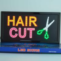 ราคา ป้ายไฟLED HAIR CUT ป้ายไฟ LED ประหยัดไฟ เสียบ ปลั๊กไฟ บ้าน เพิ่มเอกลักษณ์สีสัน สวยงาม ตกแต่ง (18748843868)