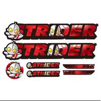 ราคา Strider Pro สติกเกอร์กรอบสมดุลรถสำหรับเด็กเปลี่ยนสีได้สะท้อนแสงทำจากสติ๊กเกอร์สกู๊ตเตอร์สีที่เข้ากัน (21768131885)