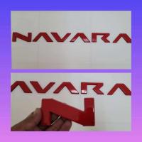 ราคา โลโก้ท้ายกระบะ Nissan Navara 2021 2023 Nissan Navara โลโก้นูน พร้อมกาว 3M พร้อมติดตั้ง (21826438567)