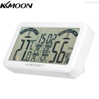 ราคา KKmoon เครื่องวัดความชื้นในอากาศดิจิตอลขนาดเล็กเครื่องวัดความชื้นในเครื่องวัดอุณหภูมิในร่มและเครื่องตรวจจับอุณหภูมิห้องเครื่องวัดความชื้นพร้อมเกจจอภาพความชื้นและอุณหภูมิแบบรูสำหรับห้องใต้ดินในบ้านสวนเ