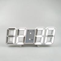 ราคา Simplez นาฬิกา นาฬิกาแขวน นาฬิกาตั้งโต๊ะ นาฬิกาติดผนัง นาฬิกา3มิติ นาฬิกา3D นาฬิกาดิจิตอล Clock 3D Clock นาฬิกาปลุก LED ปิดเสียงนาฬิกาข้างเตียง (16247377223)
