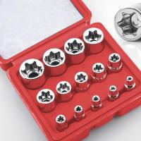 ราคา บริการรับประกัน บล็อกหัวดาว 14 ชิ้น บล็อคดาว บล็อคอี บล็อคจีบ บล็อค E 14 piece set of E type sleeve (21695505196)