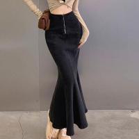 ราคา VEGA กระโปรงยีนส์ผู้หญิงทรงหางปลา รุ่น W008 (18331511730)