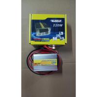 ราคา อินเวอร์เตอร์ 12V220W ตัวแปลงไฟ เครื่องแปลงไฟรถเป็นไฟบ้าน ตัวแปลงไฟรถ ใช้อุปกรณ์ไฟบ้านได้ในรถ DC 12V to AC 220V 200W (20945891273)