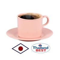 ราคา แก้วกาแฟ จานรอง แพ็ค6ชุด ชุดละ47 เมลามีนแท้100 Made in Thailand (6117362813)