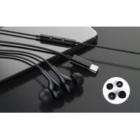 ราคา มีสายที่มีคุณภาพสูงหูฟังหูฟังในหูชนิด C หูฟังโทรศัพท์บลูทูธไร้สายหูฟังแบบแฮนด์ฟรีปลั๊กสำหรับซัมซุงฮัวเหว่ยเสี่ยวหมี่ Vivo Moto สมาร์ทโฟน (21908895767)