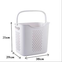 ราคา Ecoo MALL ตะกร้าใส่ผ้า ตะกร้าผ้า มีล้อ ตะกร้าอเนกประสงค์ ตะกร้ามีล้อ จัดเก็บเสื้อผ้า ตะกร้าพับได้ ตะกร้าผ้าใส่ผ้าเตรียมซัก (21967509769)