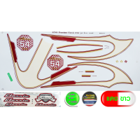 ราคา สติ๊กเกอร์ fino premium classic ปี 2011 รุ่น 17 สติ๊กเกอร์ ฟีโน่ premium classic ปี 2011 รุ่น 17 สีสวย สีสด สีไม่เพี้ยน (6736358094)