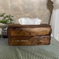 ราคา กล่องทิชชูไม้สัก กล่องทิชชู่ กล่องใส่กระดาษทิชชู ไม้ปีก ขนาด 14x28x13cm (10429001166)