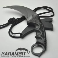 ราคา EXCEEDBYTECH K01 Karambit Knife มีดพก มีดคารัมบิต มีดเดินป่า มีดใบตาย มีดควง ใบคมและแหลม สีรุ้ง ไทเทเนียม (21724620345)