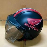 ราคา หมวกกันน็อค 168 ครึ่งใบ ลาย ฮอนด้า มอก 369 2557 แท้ ผลิตไทย (21964654111)