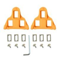 ราคา แผ่นคลีทรองเท้าเสือหมอบ ชุดเฝือกปั่นจักรยานเสือภูเขา สำหรับรองเท้าปั่นจักรยานถนน ปรับได้ 6 องศา แบบเปลี่ยน (21231037101)