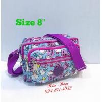 ราคา Doraemon Kitty สีพื้น กระเป๋าสะพายข้าง Doraemon kitty Mickey Mouse 8 นิ้ว (20968411377)