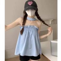 ราคา Mira shop เสื้อคล้องคอ มีสายผูกต้องคอให้ค่ะ พร้อมส่ง (21693803521)