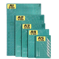 ราคา Junesixเเผ่นรองตัด สีเขียว เเผ่นรองตัดกระดาษ A5 A4 A3 A2 A1 โปรพิเศษ (21364622417)