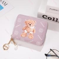 ราคา SS84 DNกระเป๋าสตางค์ใบสั้น มีซิปใบสำหรับใส่เหรียญ มีช่วงใส่บัตรงทั้งหมด4ช่อง วัดสุด หนังPU รุ่นใหม่ (20119486010)