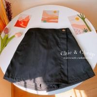 ราคา Chic กางเกงกระโปรง กระโปรงกางเกง ป้ายหน้า สีเอิร์ธโทน (21408533194)