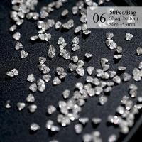 ราคา UR SUGAR Crystal White Nail Rhinestone AB Charms Luxury Nail Art Flatback Gems for 3D Nail Decorations Glitter Nail Decal (21723104889)
