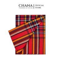 ราคา Chanathai ผ้าขาวม้าผ้าฝ้าย100 เย็บริมแล้ว ขนาด 90x200ซม โทนสีแดง (21947524522)