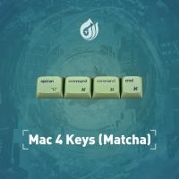 ราคา สำหรับ Mac 4 ปุ่มชุดปุ่มกดโปรไฟล์ XDA PBT Dye Sub สำหรับเลเยอร์ Mac คีย์บอร์ดแบบเครื่องกล (21796385790)
