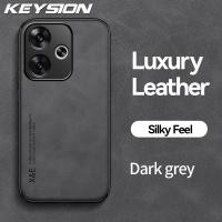 ราคา KEYSION เคสหนัง PU ย้อนยุคดูหรูหราสำหรับ Xiaomi POCO F6ซิลิโคนนิ่ม PC กันกระแทกโทรศัพท์หลังที่ครอบสำหรับ Xiaomi Xiaomi POCO F6 F6 Pro (21953513527)