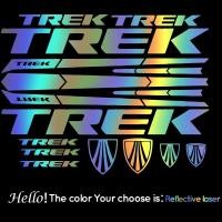 ราคา TREK สติ๊กเกอร์ไวนิลติดกรอบจักรยานรูปลอกสะท้อนแสงสติกเกอร์จักรยานถนนใหม่จำนวน1ชุด (14041143966)