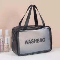 ราคา Washbag กระเป๋าใส่เครื่องสำอาง กระเป๋าใส่ของใช้ กระเป๋าอเนกประสงค์ กันน้ำ กระเป๋าเดินทางเครื่องสำอางแบบพกพา pvc กระเป๋าเครื่องสำอางโปร่งใส พกพาสะดวก (19531281382)