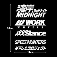 ราคา JDM เลเซอร์สีรุ้งด้านหลังรถสติกเกอร์กระจกหน้ารถยนต์ถังน้ำมันเชื้อเพลิงรูปลอกตกแต่ง (12564751521)