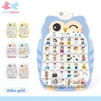 ราคา little baybee นกฮูกสอนภาษา กดปุ่มมีเสียงพูดได้ 1 3ภาษา ไทย จีน อังกฤษ โปสเตอร์เสริมการเรียนรู้ (21425767094)