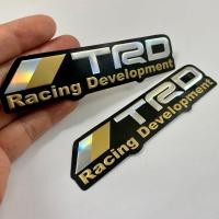 ราคา สติกเกอร์ TRD Toyota Racing สีทอง สติ๊กเกอร์ 3D ปั๊มนูน แต่งรถ JDM ติดรถ ติดกันชน ติดกระจก ข้างรถ ท้ายรถ ติดสเกิร์ต รถยนต์ Fortuner Vios Yaris Vigo Revo Cross Auris (18952208102)