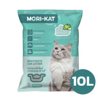 ราคา 10L ทรายแมวเบนโทไนท์ 1ถุง MORI KAT 8กิโลกรัม (21903747892)