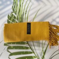 ราคา 2024 Thai Lanna Scarf ผ้าพันคอไทยสไตล์ล้านนา ผ้าพันคอผ้าฝ้ายสีพื้น ชายภู่ ผ้าเปลือกไหม สไตล์ล้านนา (21712841185)