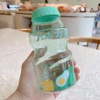 ราคา ขวดถ้วยน้ำวางทนพลาสติกน่ารักนักเรียนหญิงถ้วยแบบพกพาความจุขนาดใหญ่ (7445088955)