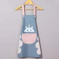 ราคา ผ้ากันเปื้อนผ้าฝ้าย ผ้ากันเปื้อนครัว ผ้ากันเปื้อนกันน้ำมัน ผ้าหนา ผ้ากันเปื้อนทำอาหารกันน้ำ สไตล์เกาหลี ผ้ากันเปื้อนแฟชั่น (11001783624)