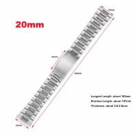 ราคา หัวเข็มขัดสายนาฬิกาข้อมือสแตนเลสสายข้อมือโลหะพับได้สีทองสำหรับผู้ชายและผู้หญิงสายนาฬิกาอเนกประสงค์12มม 14มม 18มม 20มม (21226434802)