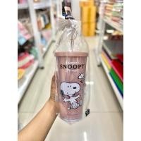 ราคา Moshi Moshi แก้วน้ำ 2 ชั้น ลายสนูปปี้ snoopy (20706542074)