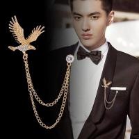 ราคา ชุดสูททักซิโด้มีโซ่พร้อม Lencana Pin หมุดเข็มกลัดของผู้ชายชุดสูททักซิโด้ 50สไตล์ให้เลือก1ชิ้น (7698125539)